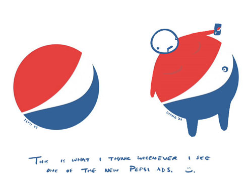 An example of detournement - Pepsi