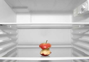 Empty fridge